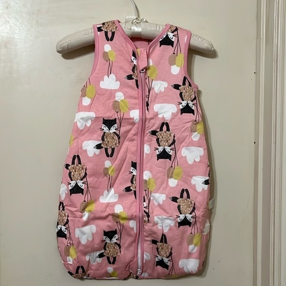 NWT 0-6 Months, Unisex-Baby Wearable Blanket, 100% Organic Cotton Sleeping Sack - Picture 1 of 4